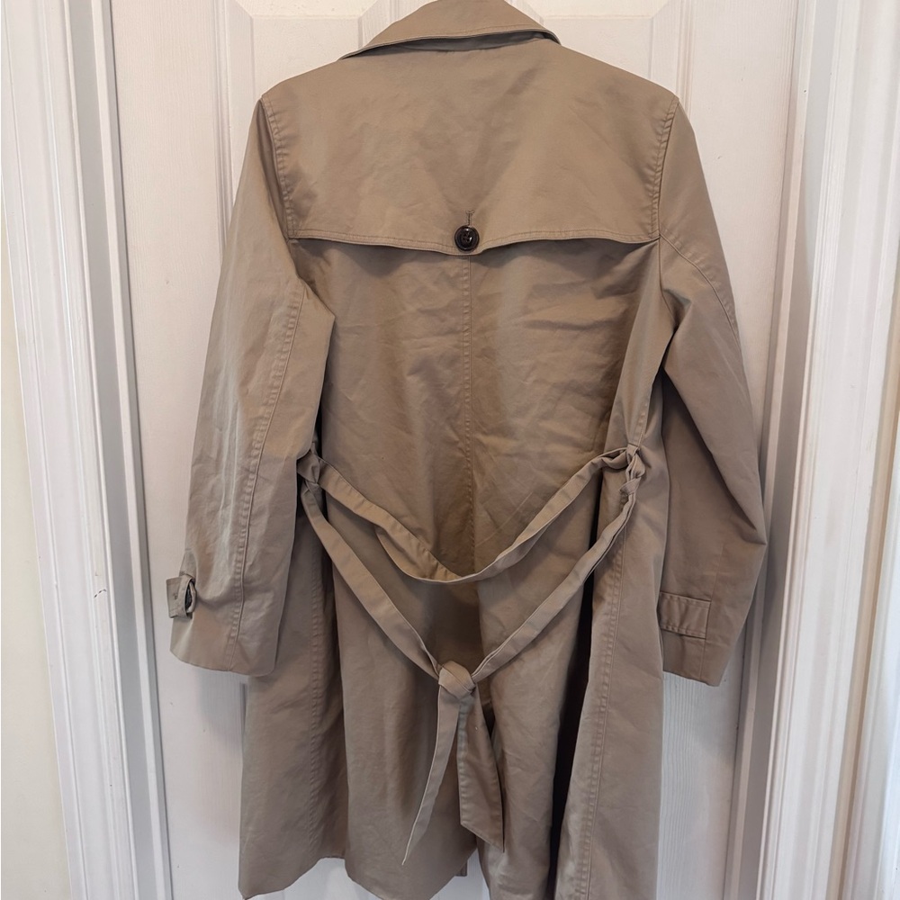 Beige Double-Breasted Trench Coat Joe Fresh - Picture 3 of 5